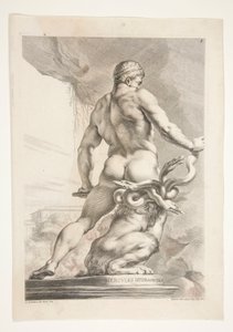 Herkül Hydramuvince (Herkül ve Hydra) by Joachim von Sandrart