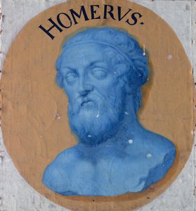 Homeros, c. 1670. by Joachim von Sandrart