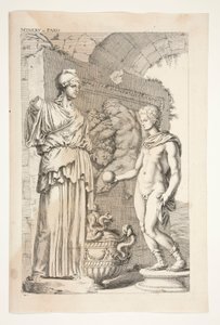 Minerva ve Paris, by Joachim von Sandrart
