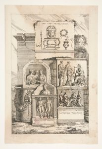 Yazıtlı Roma Kabartmaları by Joachim von Sandrart