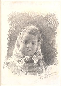 Phigaleia frizinin bir bölümünden sonra çalışma by Joakim Frederik Skovgaard