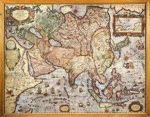 Haritacılık, Asya Haritası. Atlas