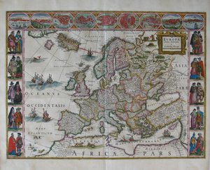 Avrupa Haritası Nereden: Atlas Maior