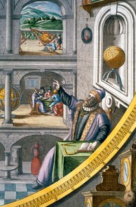 Tycho Brahe, Danimarkalı astronom, c1630 by Joan Blaeu