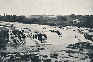 Piracicaba Şelalesi, 1895 by Joao Pompe