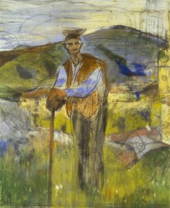 Eski tütün kesesi by Joaquim Mir i Trinxet