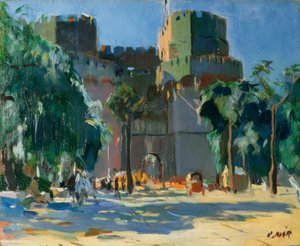 Torres Serranos, Valensiya by Joaquim Mir i Trinxet