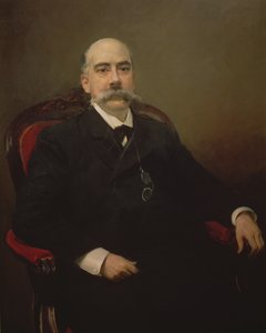 Emilio Castelar y Ripoll, İspanyol devlet adamı, hatip ve yazar portresi by Joaquin Sorolla y Bastida