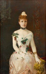 Avusturya Maria Christina 1858-1929, İspanya Kraliçesi, 1888. by Joaquín Sorolla