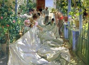 Yelkeni Onarmak, 1896