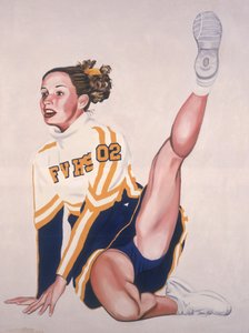 Yer Rutini, 2002 (tuval üzerine yağlı boya ve akrilik)