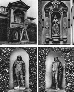 Saat ve heykeller, St Dunstan-in-the-West Kilisesi, Londra, 1926-1927