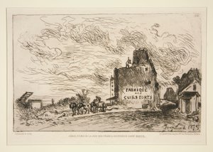 Demolitions de la Rue des Francs-Bourgeois Saint-Marcel (Rue des Francs-Bourgeois Saint-Marcel