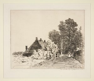 La Nourrice (Hemşire) by Johan-Barthold Jongkind