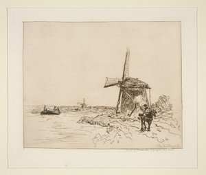 Çekme Yolu by Johan-Barthold Jongkind
