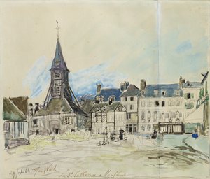 Sainte-Catherine Kilisesi, Honfleur, 1864