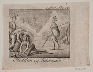 Vinyet. Haldan ve Hildegard by Johan Christoph Seehusen