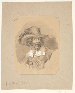 adam portresi by Johan Fredrik Hockert