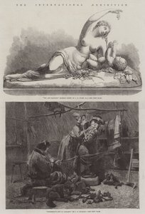 Uluslararası Sergi gravürü by Johan Fredrik Hockert