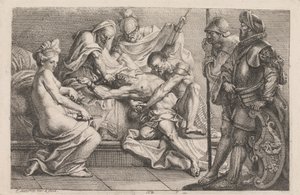 Şimşon Filistliler Tarafından Yenildi by Johan Joseph Zoffany