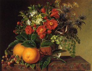 Natürmort by Johan Laurents Jensen