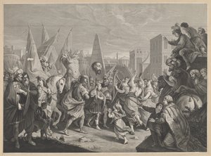 Goliath ile savaştan sonra David