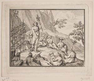 Vinyet. Bacchus ve İlham Perileri