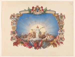 Diploma d'Honneur için tasarım by Johan Philip Koelman