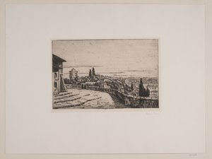 Janiculum höyüğünden Roma'nın görünümü by Johan Rohde