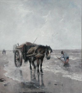 Deniz Esintileri (tuval üzerine yağlı boya) by Johan Scherrewitz