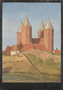 Kalundborg Kilisesi by Johan Thomas Lundbye