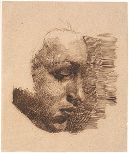 Profil portresi by Johan Thomas Lundbye