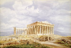 Parthenon, Atina by Johan Wolfensberger