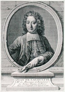 Jean Francois Lalouette (1651-1728), Jacques-Nicolas Tardieu (1716-91) tarafından oyulmuş (gravür) by Johann (after) Ferdinand