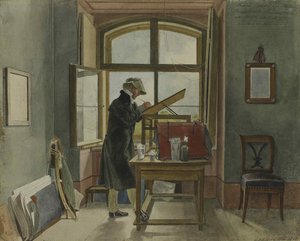 Johann Christoph Erhard stüdyosunda, 1818.