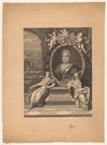 Portret van Rosina Elisabeth Bose
