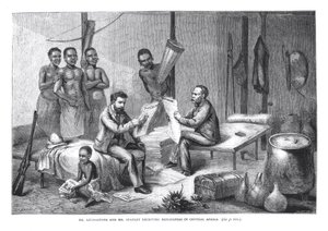 David Livingstone (1813-73) ve Bay Henry Morton Stanley (1841-1904) Orta Afrika