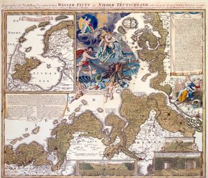 1717 Noel Tufanı Haritası
