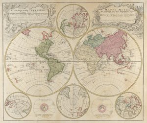Planiglobii Karasal Mappa Universalis..., 1746