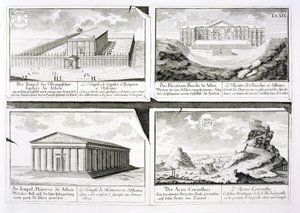 Dört Klasik Yapının Görünümleri: Entwurf einer historischen Architektur