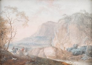 manzara by Johann Christian Brand
