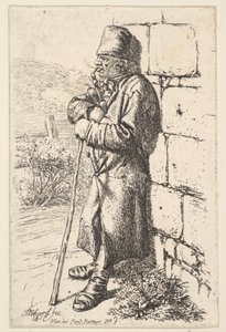 Tütün İçen, 1817. by Johann Christian Erhard