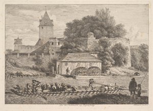 Regensberg Şehir Duvarı, 1817.