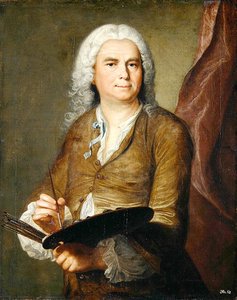 Johann Alexander Thiele (1685-1752) (tuval üzerine yağlı boya)