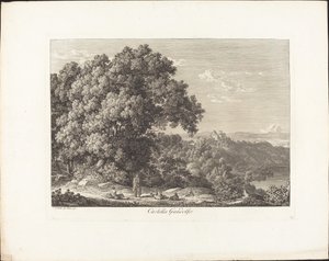 Castella Gandolfo by Johann Christian Reinhart