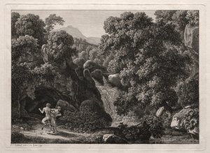 Kahramanca Manzara: Satyr ve Peri, 1799.