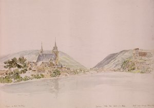 J C Reinhart Bingen 1787 by Johann Christian Reinhart