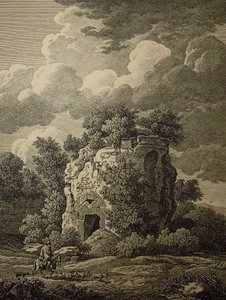 J C Reinhart Mezar Falerium 1796 by Johann Christian Reinhart