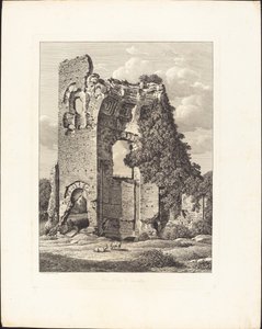 Caracalla Sirki yakınında by Johann Christian Reinhart