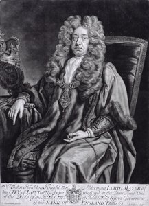 Sir John Houblon (1632-1711), R. Williams tarafından oyulmuş
